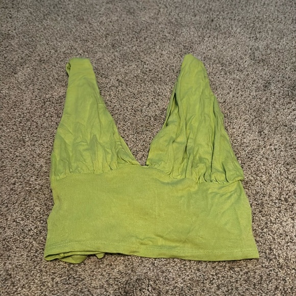 Pacsun low cut green top (size small) - Picture 1 of 2